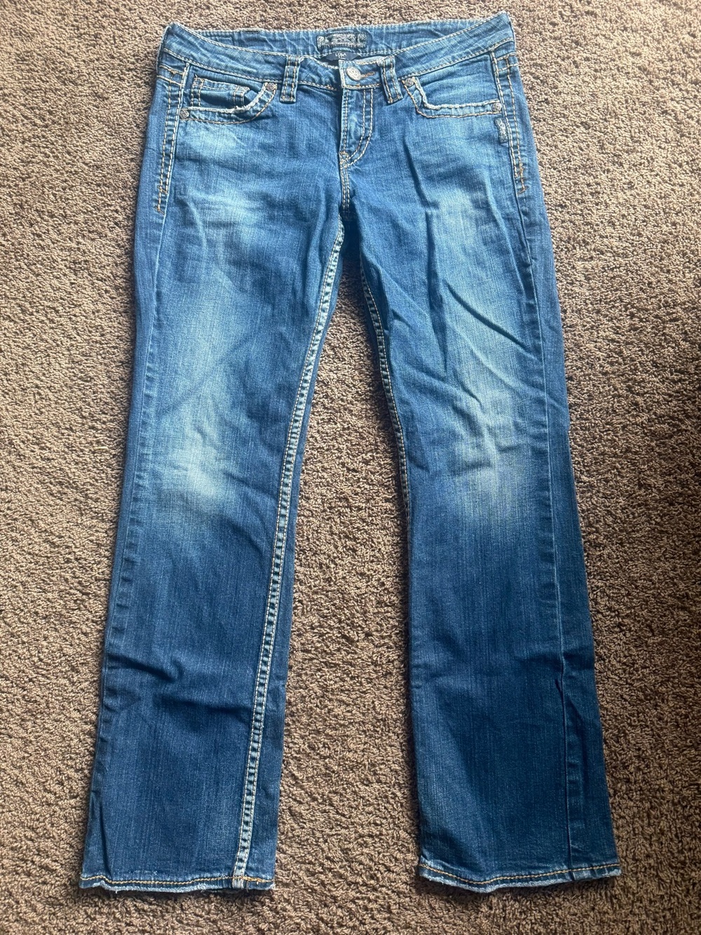 Silver Jeans Women's Boot Cut in Medium Blue